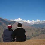 The Panchachuli vista at Munsiyari