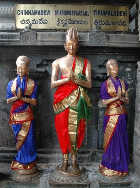 Krishnadevarayya and his consorts