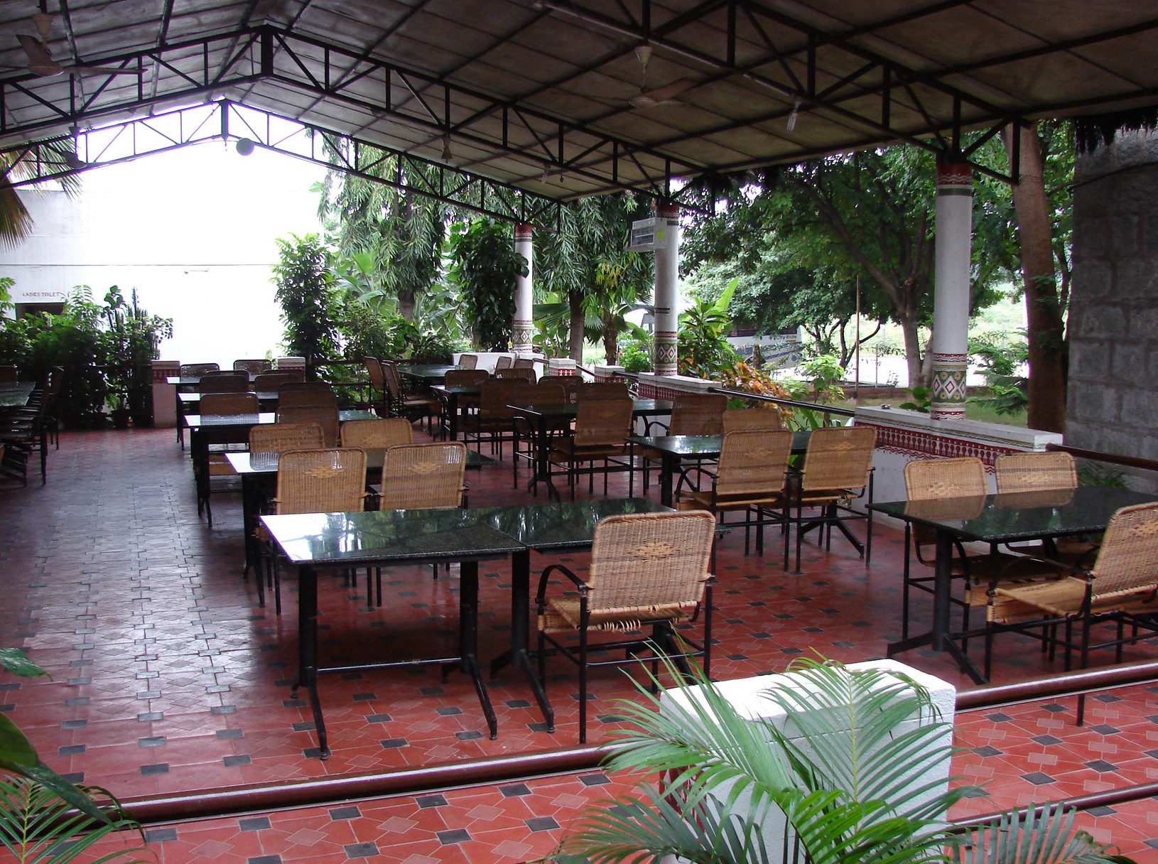 Dining area, Mayura Bhuvaneshwari
