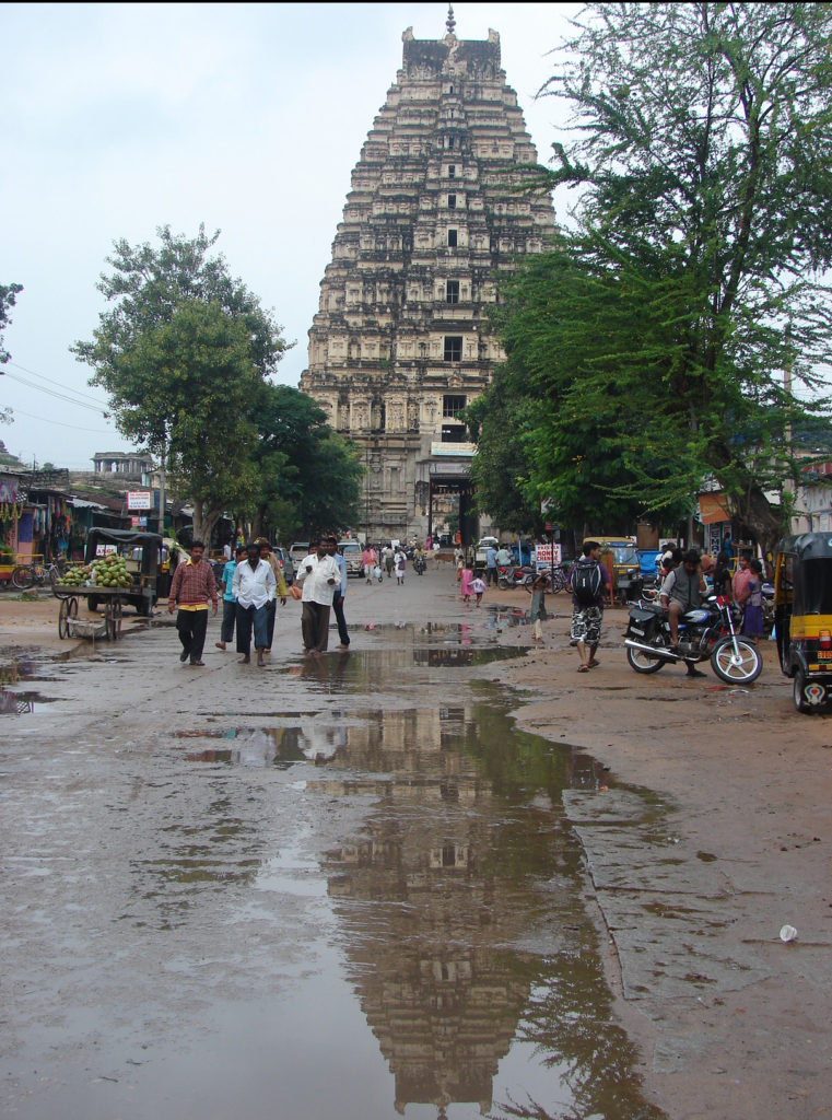 Reflections of Virupaksha temple
