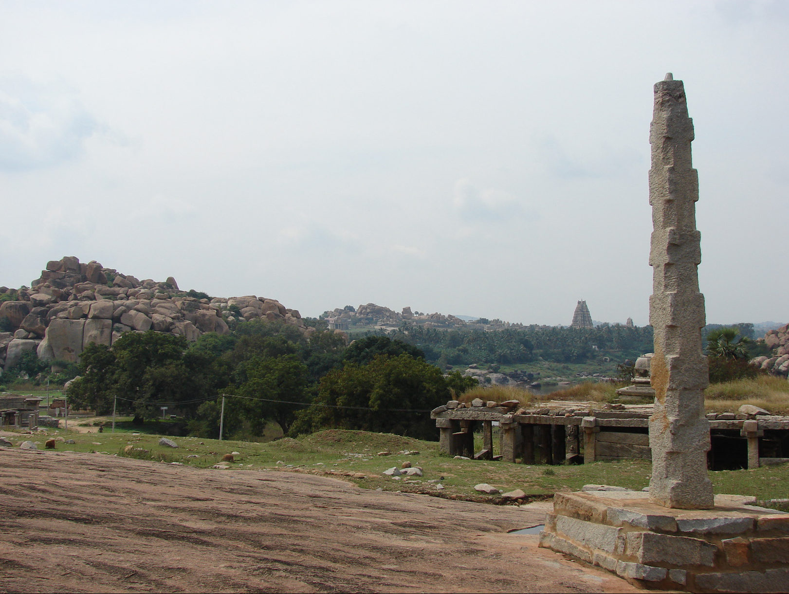 The deepasthambham - Jain temple