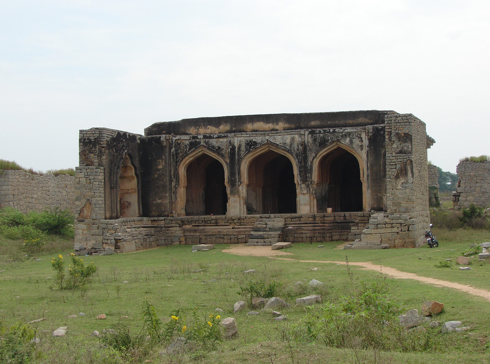 Mosque near Dainik's enclosure