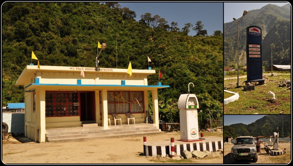Fuel station at Khupa