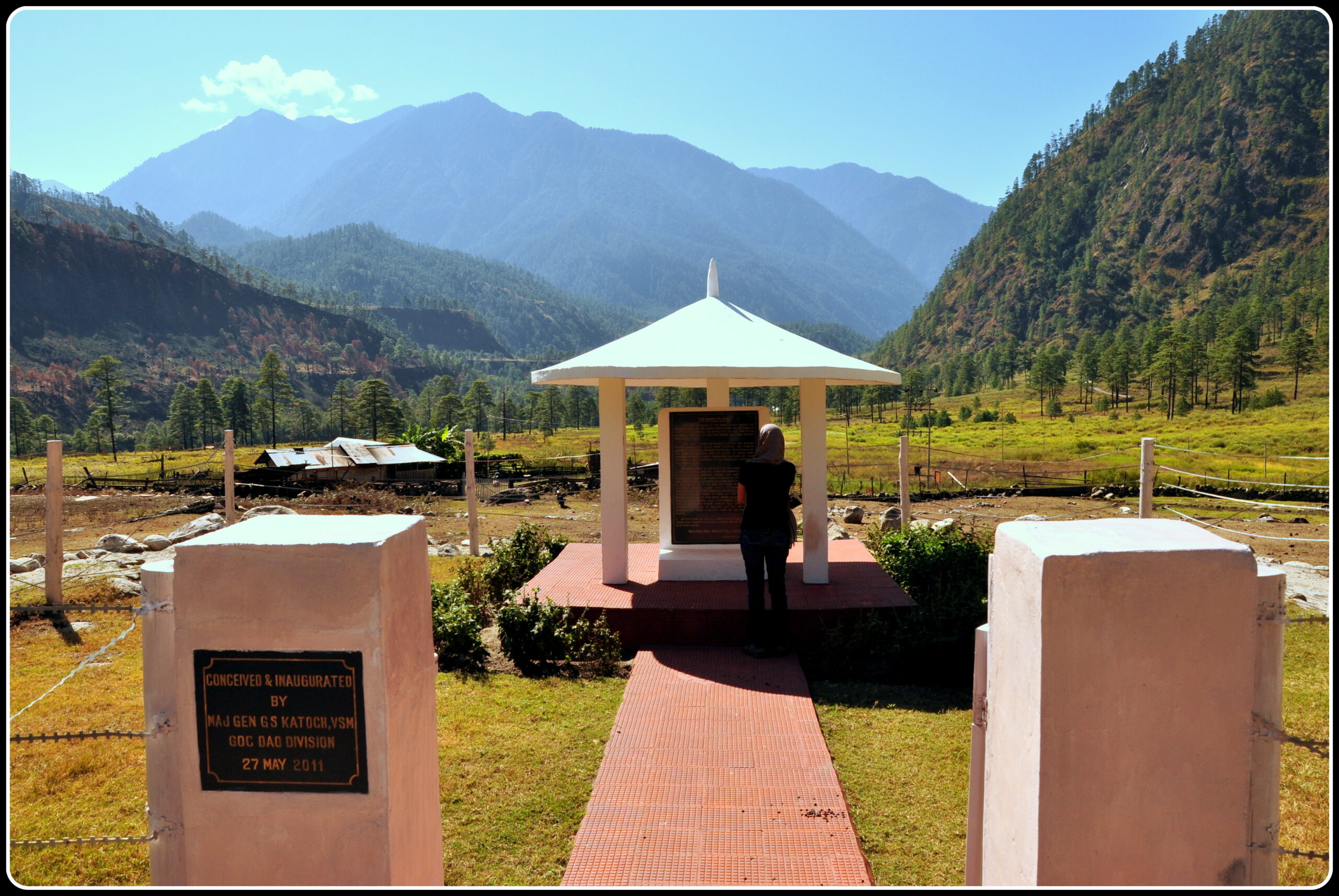 War Memorial at Namti Plains