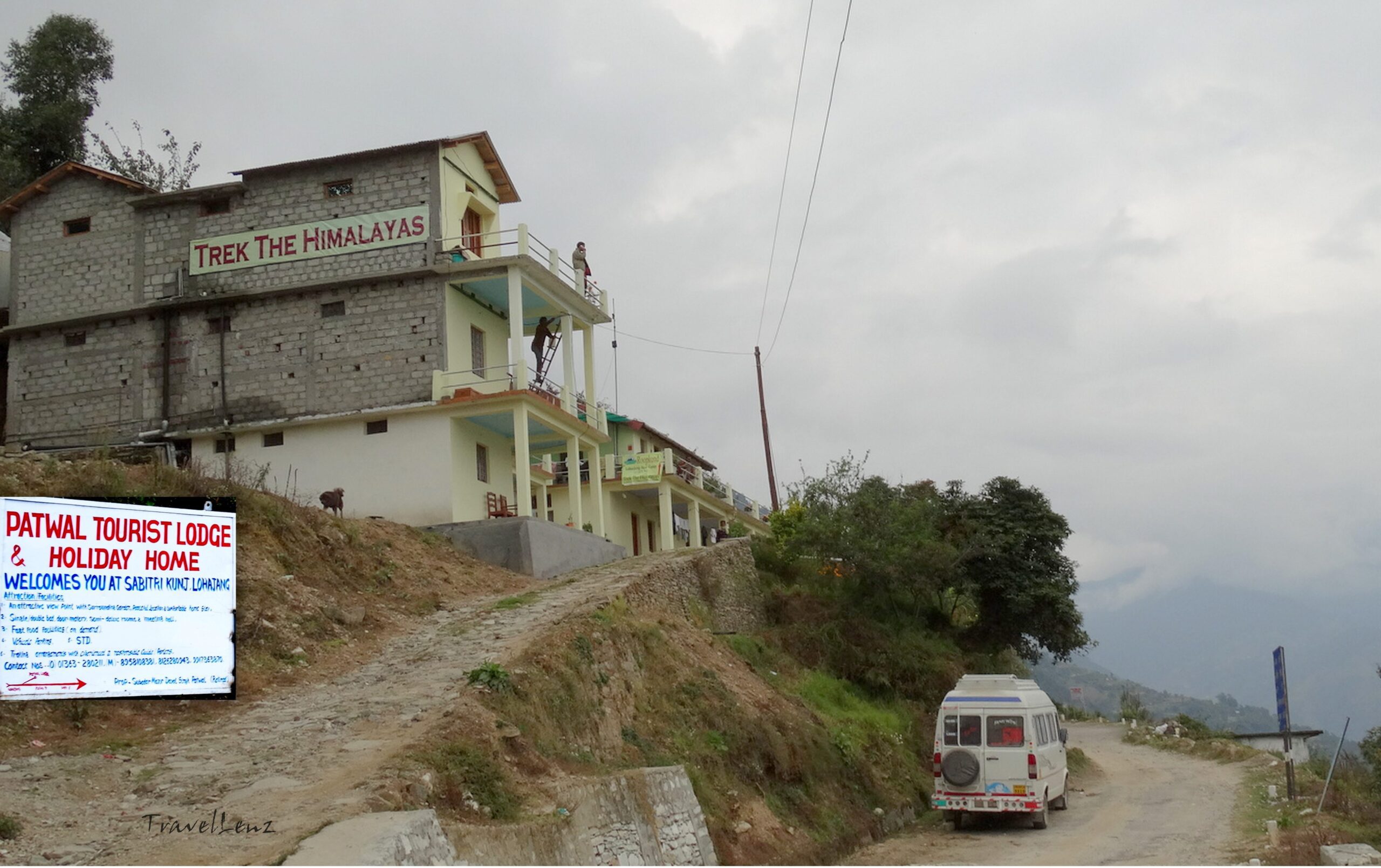 Trek the Himalayas base camp building at Lohajung