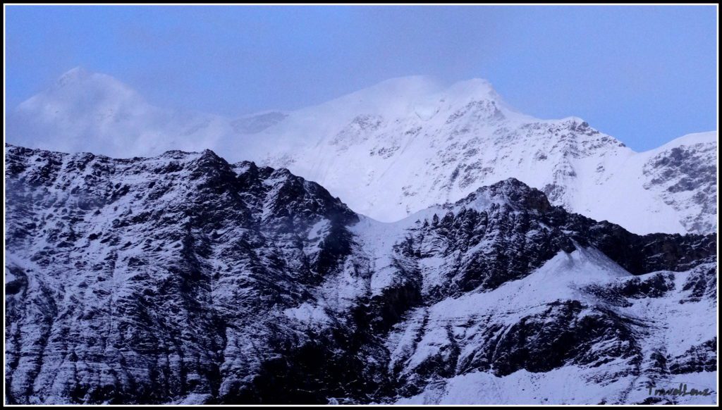 Snowy mountains