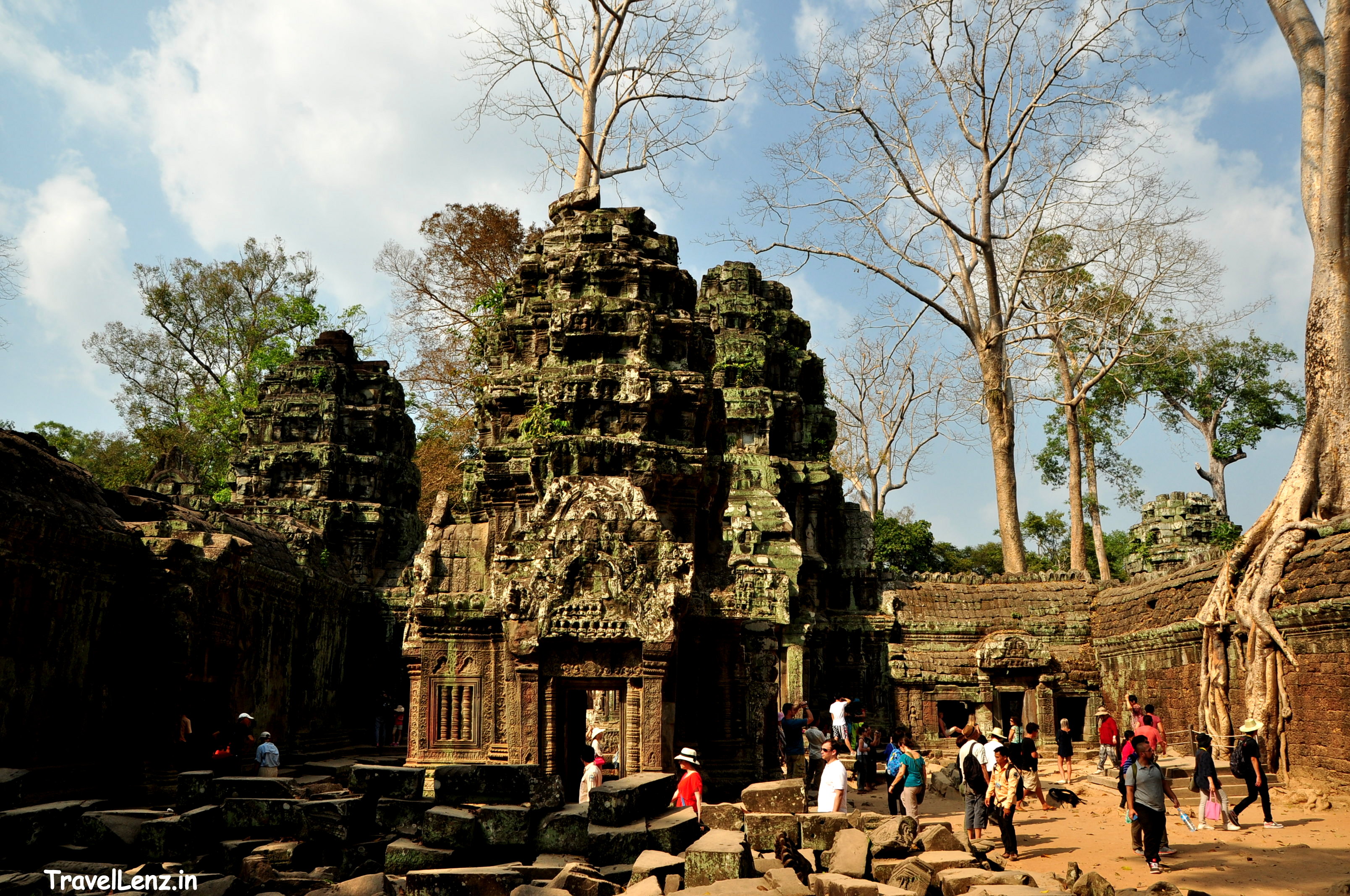 One of the towers at Ta Prohm