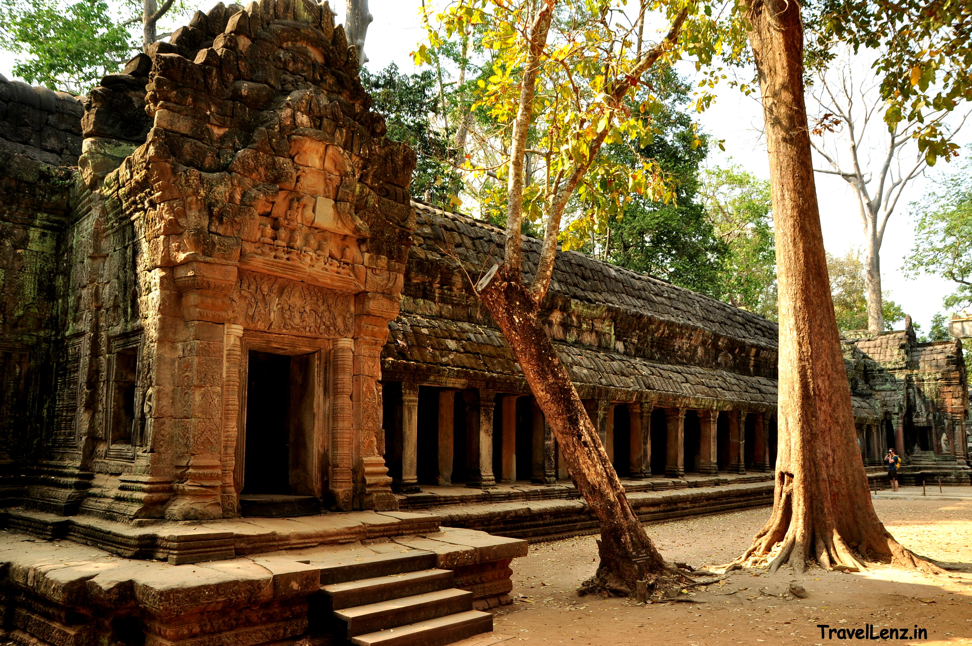 Pavilions at Ta Prohm