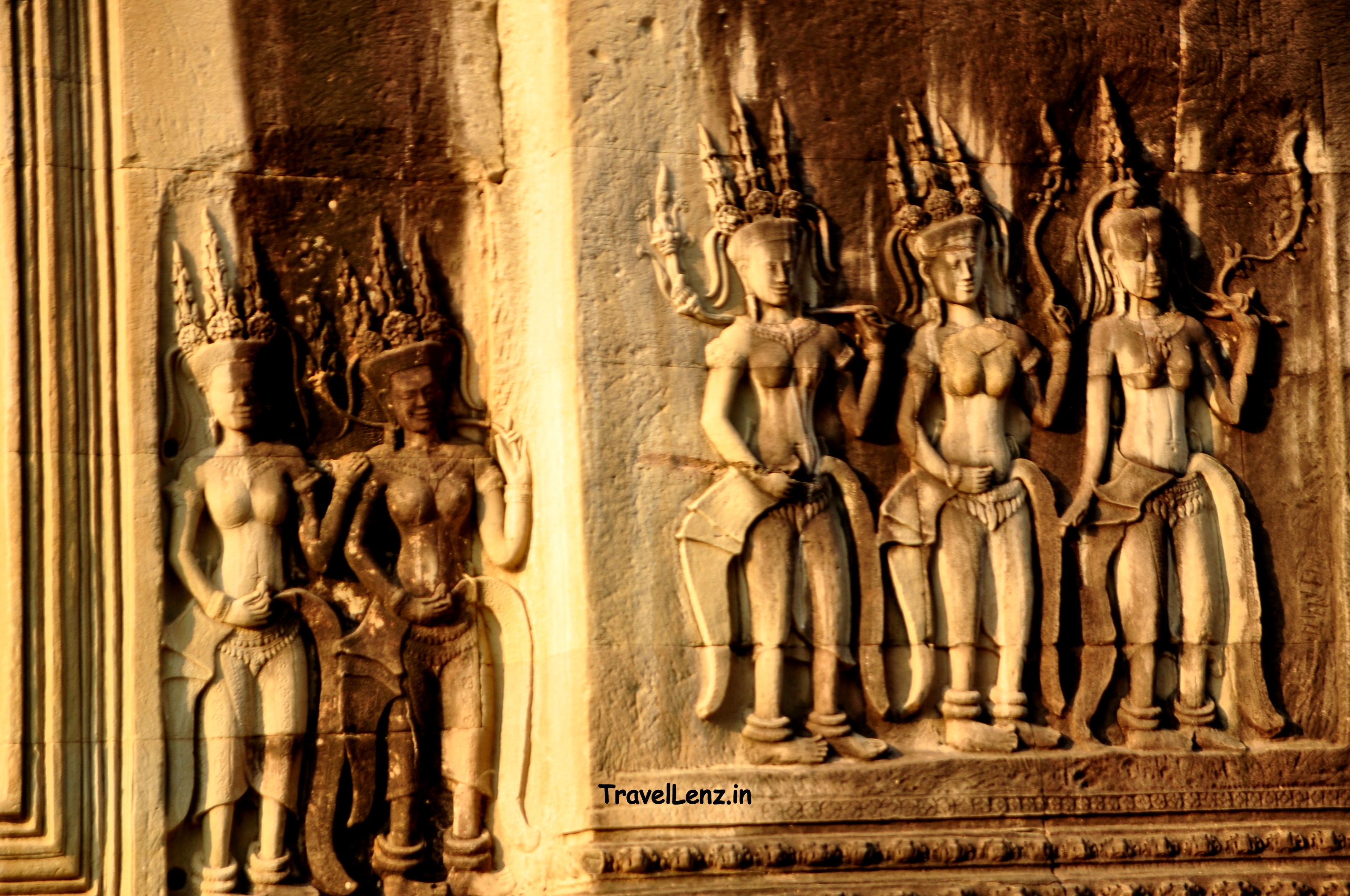 The Apsaras of Angkor - heavenly nymphs