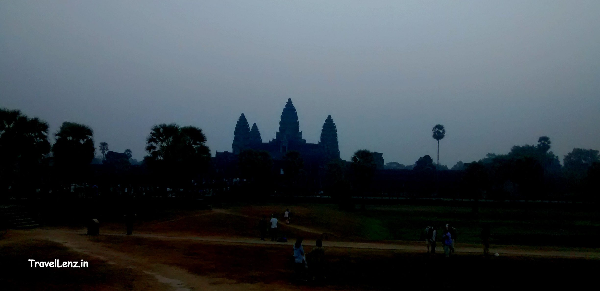 Angkor Wat before sunrise