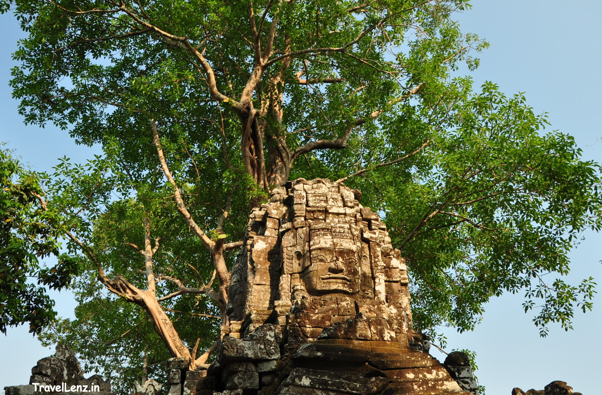 The four-faced eastern gopura