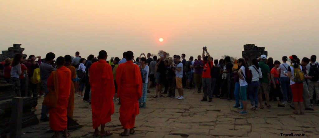 Sunset from Phnom Bakheng