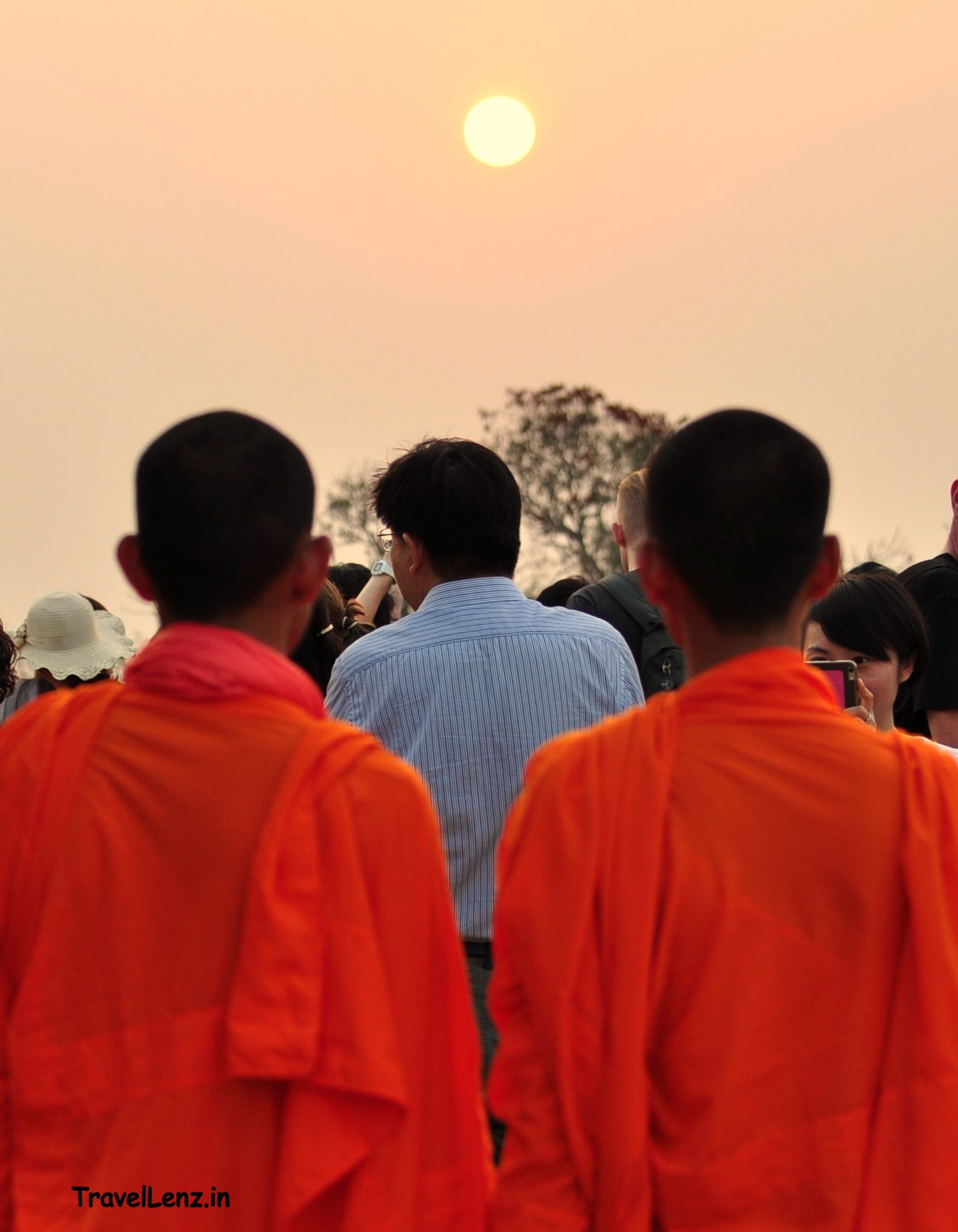 Orange hues at Bakheng Hill