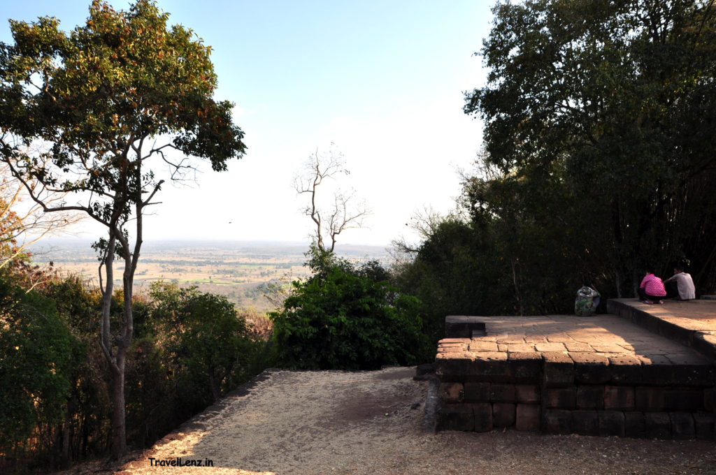 View from the topmost terrace