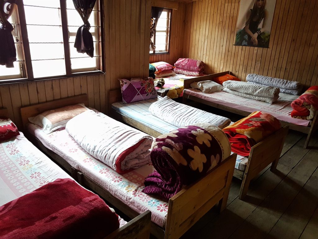 A bedroom in a tea house