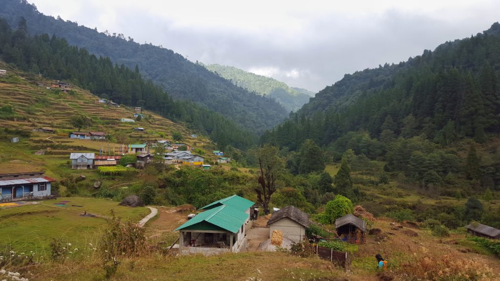 A beautiful mountain village